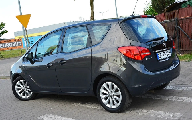 Opel Meriva cena 26900 przebieg: 137000, rok produkcji 2013 z Gostynin małe 596